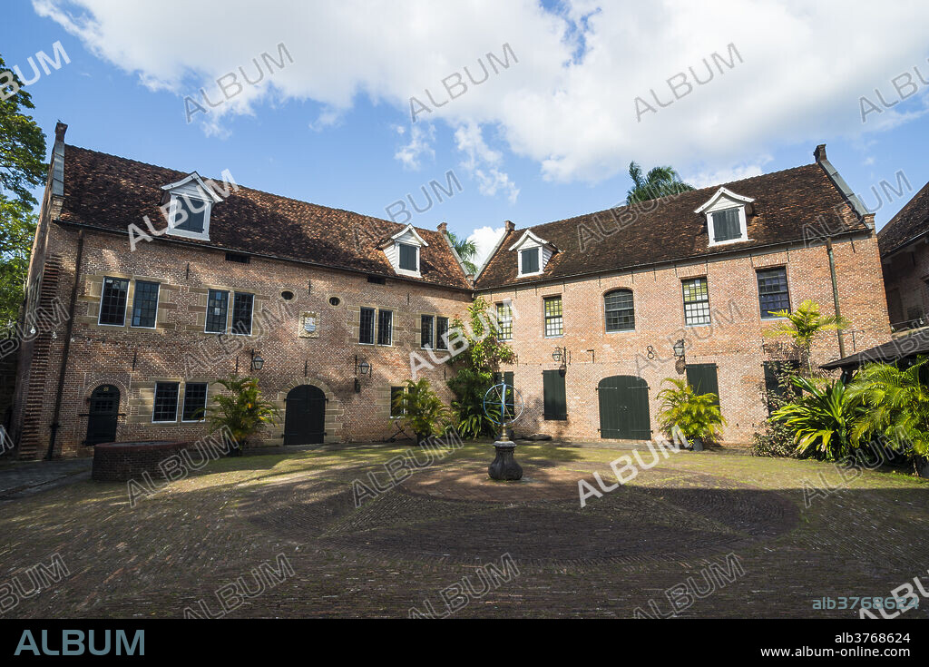 Historical Fort Zeelandia, UNESCO World Heritage Site, Paramaribo, Surinam, South America.