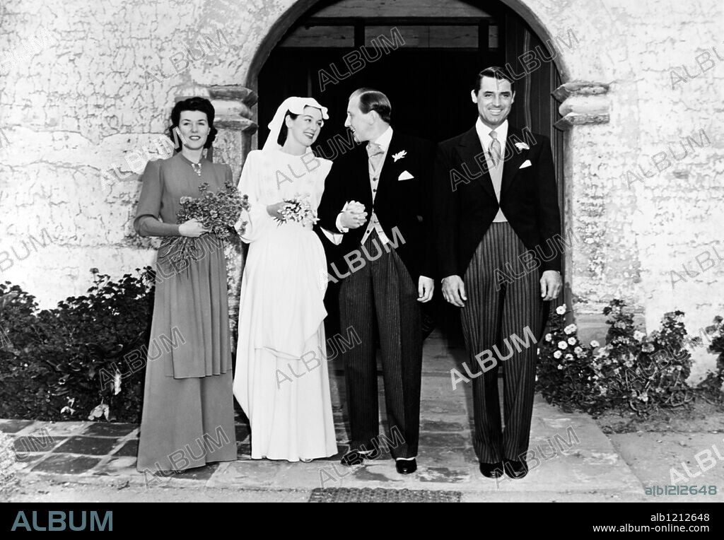 CARY GRANT, FREDERICK BRISSON and ROSALIND RUSSELL. 1941