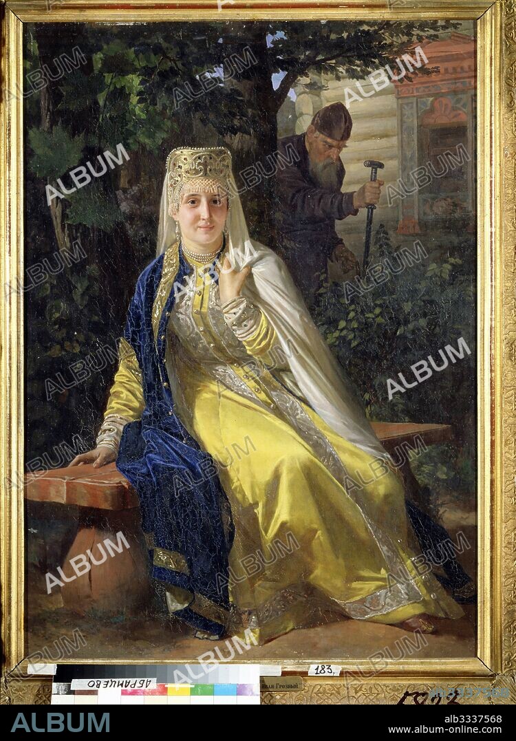 NIKOLAI VASILYEVICH NEVREV. Vasilisa Melentyevna and Tsar Ivan the Terrible.