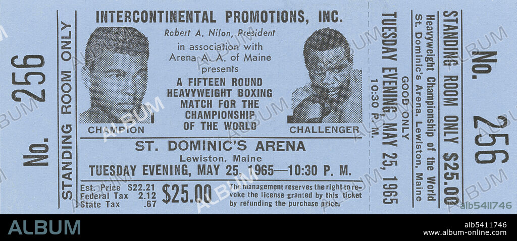 World Heavyweight Championship, Ali vs. Liston, 1965