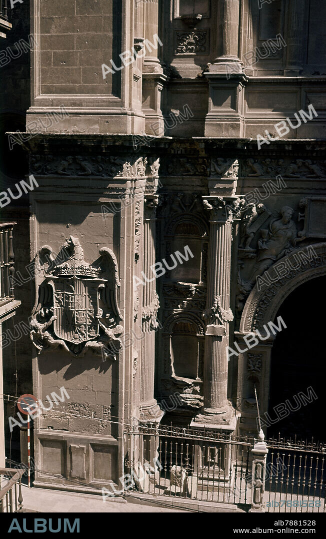 DIEGO DE SILOE (1495-1563). DETALLE DE LA PUERTA DEL PERDON - 1534 - RENACIMIENTO ESPAÑOL.