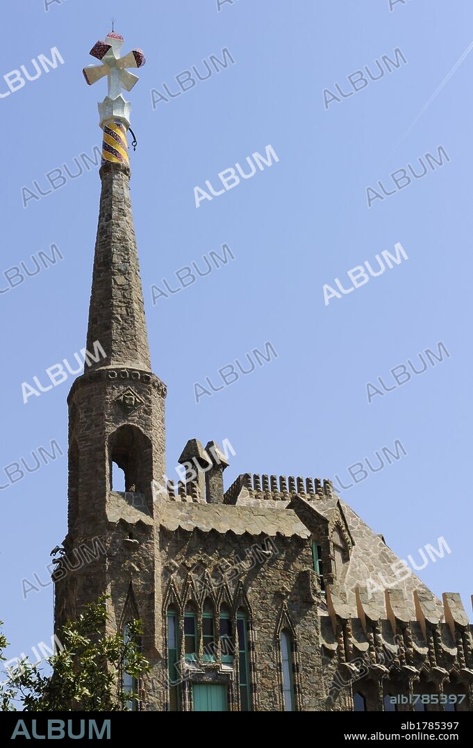 Torre de Bellesguard (1900-1903), de Antoni Gaudí, Carrer de Bellesguard 16.