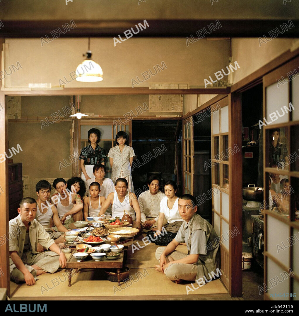 TAKESHI KITANO in BLOOD AND BONES, 2004 (CHI TO HONE), directed by YOICHI SAI. Copyright ARTIST FILM/ASAHI HOSO/EISEI GEKIJO/XANADU.