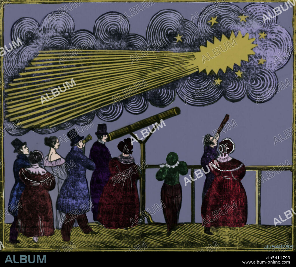 Halley's Comet, 1835