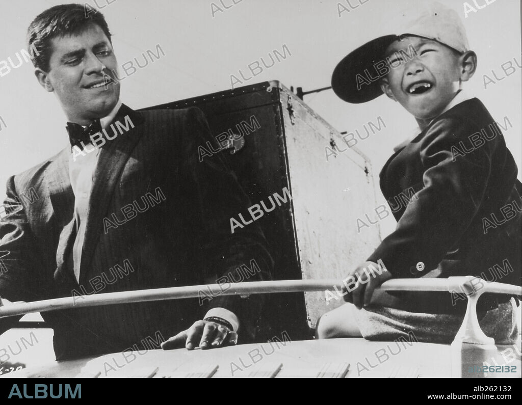 JERRY LEWIS in THE GEISHA BOY, 1958, directed by FRANK TASHLIN. Copyright PARAMOUNT PICTURES.