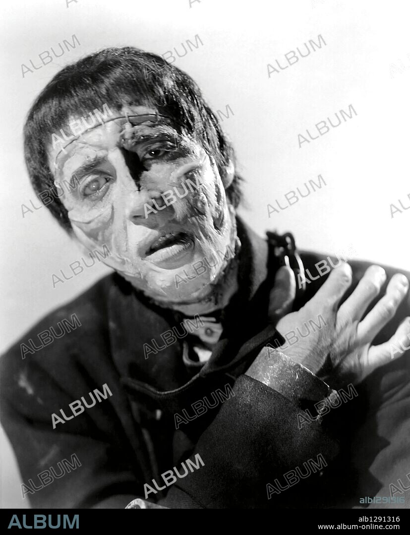 CHRISTOPHER LEE en LA MALDICIÓN DE FRANKENSTEIN, 1957 (THE CURSE OF FRANKENSTEIN), dirigida por TERENCE FISHER. Copyright HAMMER FILM PRODUCTIONS.