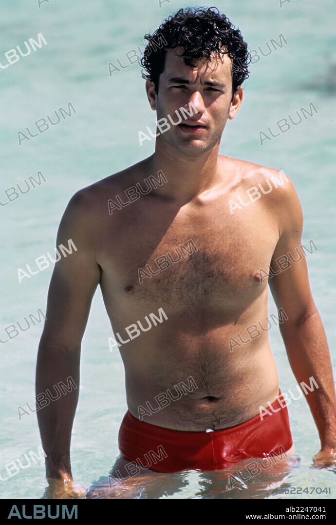 TOM HANKS en UN, DOS, TRES... SPLASH, 1984 (SPLASH), dirigida por RON HOWARD. Copyright TOUCHSTONE PICTURES.