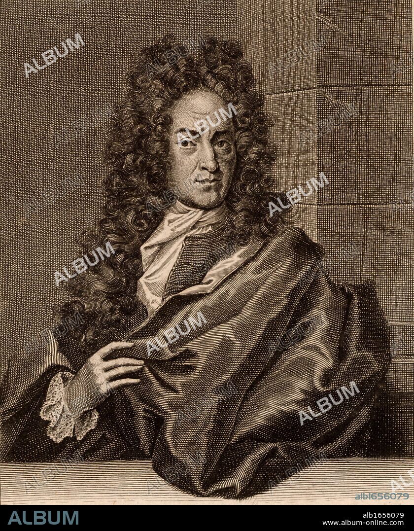 Georg Ernst Stahl (1660-1734) German chemist and medical theorist. Proposed the phlogiston theory of combustion. Engraving from his "Opusculum Chymico-physico-medicum" (1715). (Photo by: Universal History Archive/UIG via Getty Images).
