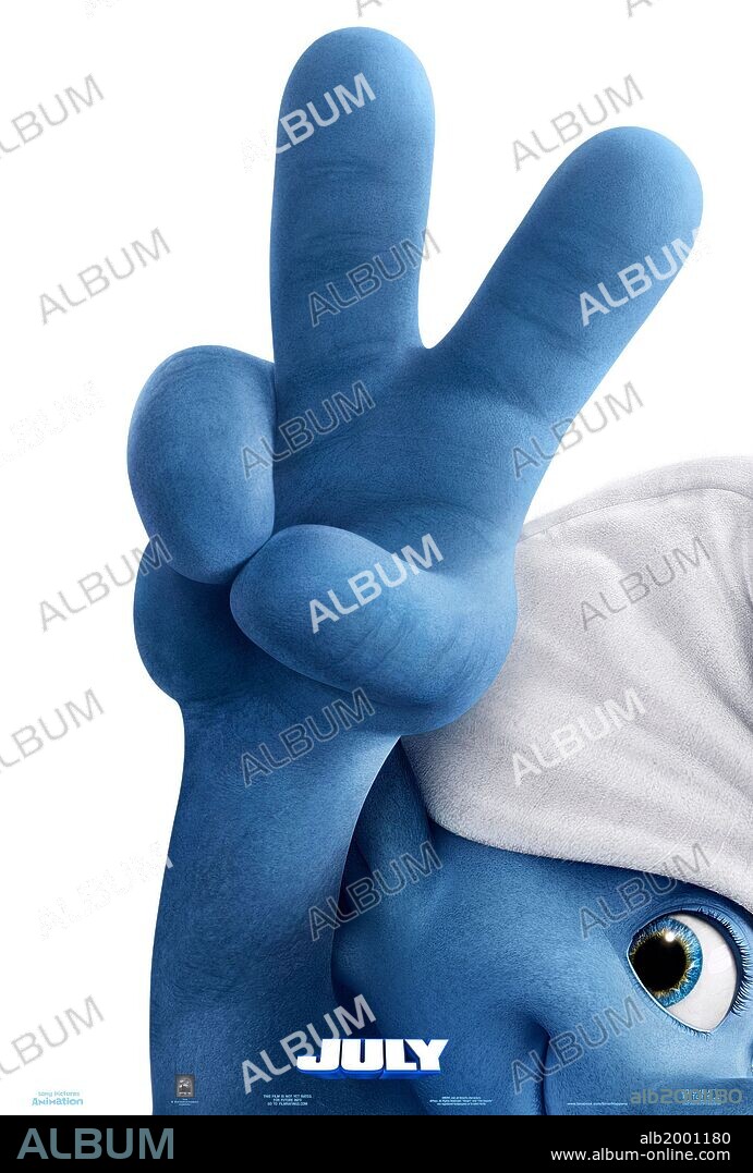 Poster de LOS PITUFOS 2, 2013 (THE SMURFS 2), dirigida por RAJA GOSNELL. Copyright COLUMBIA PICTURES.