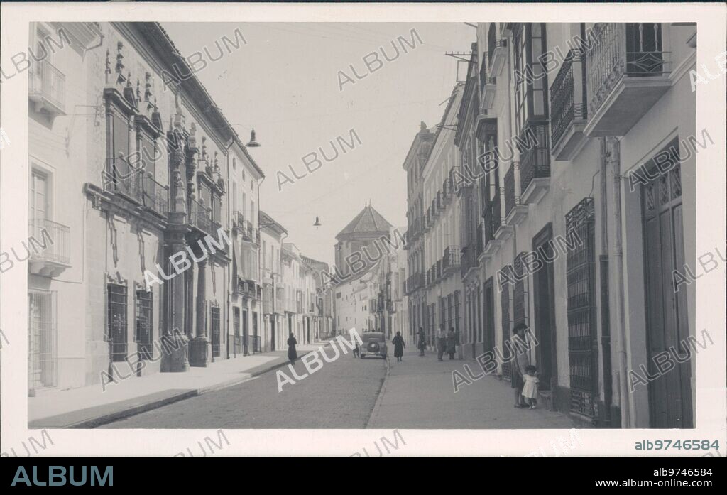 1957. Calle Queipo de llano.