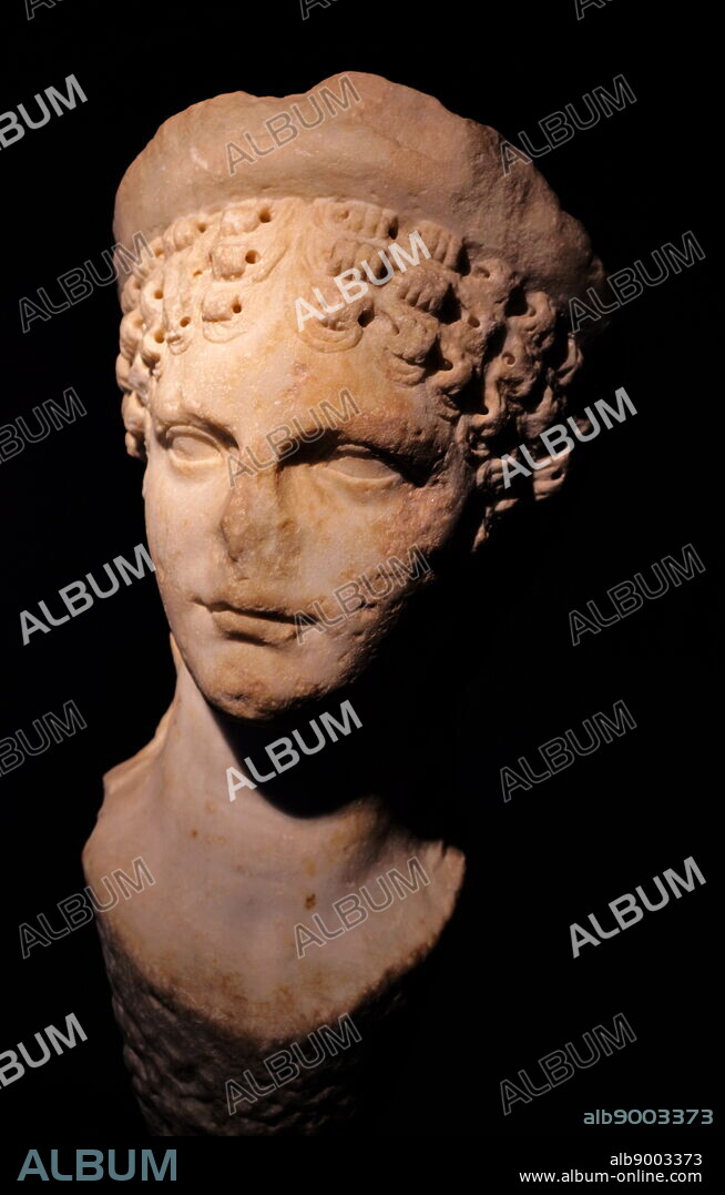 Julia Agrippina, (Agrippina Minor); (AD 14 59). Roman Empress, 1st Century AD; Barcelona; Spain. Julia Agrippina, (Agrippina Minor); (AD 14 5 was a Roman Empress. great-granddaughter of the Emperor Augustus, great-niece and adoptive granddaughter of the Emperor Tiberius, sister of the Emperor Caligula, niece and fourth wife of the Emperor Claudius, and mother of the Emperor Nero.