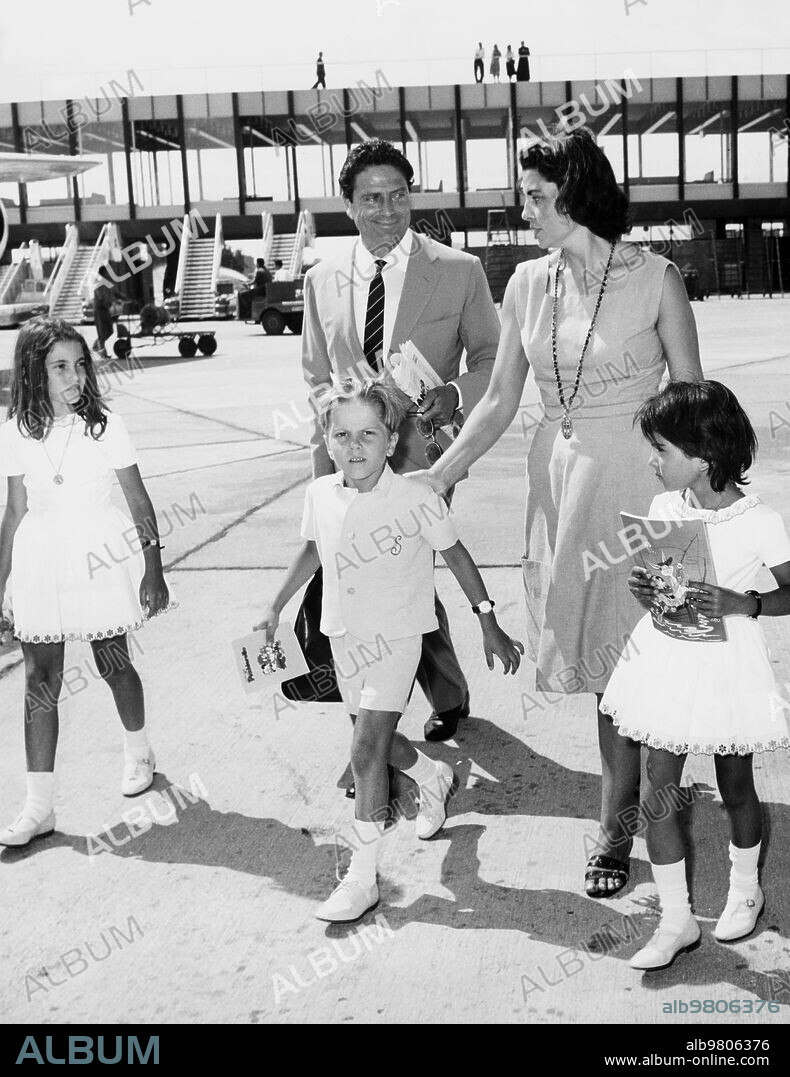 Raf vallone, elena varzi, 1961.