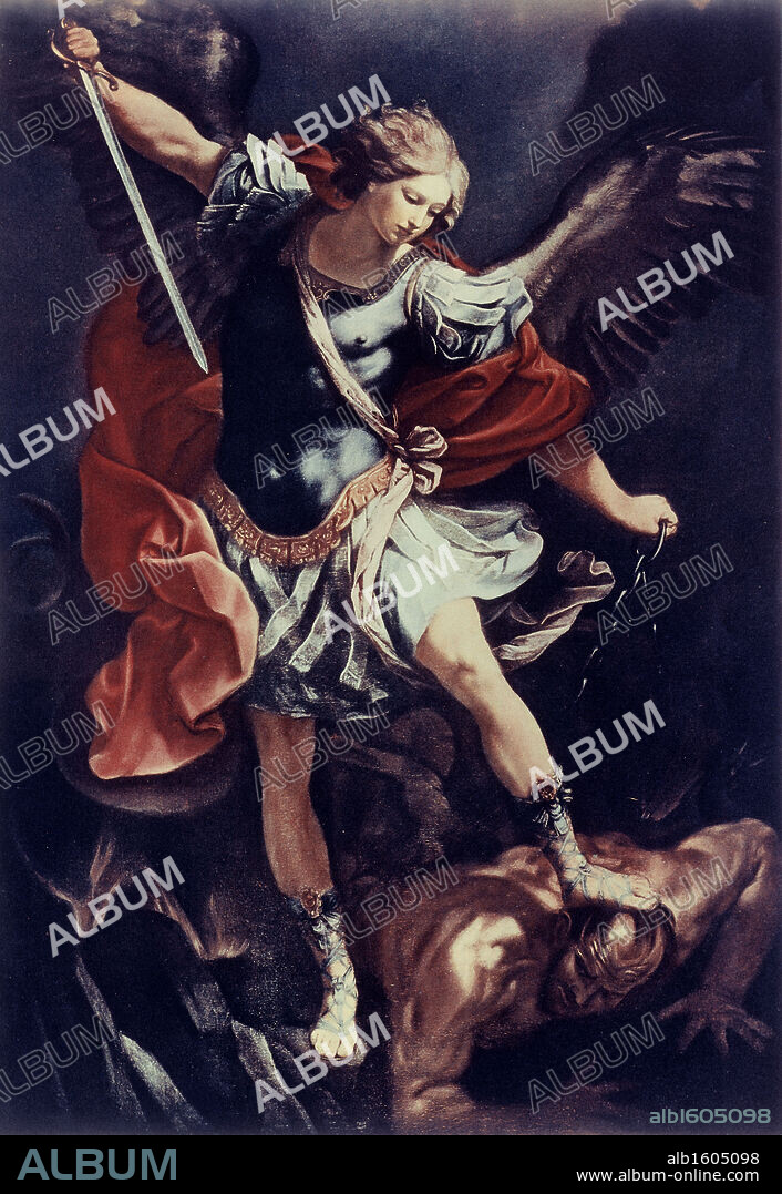 Archangel Michael  Guido Reni  1575-1642 Bolognese.
