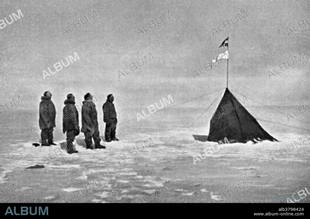 South Pole Expedition, Norwegian Flag, 1911