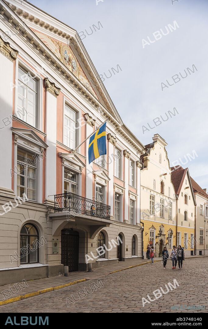 Pikk Street, Old Town, Tallinn, Estonia, Europe.