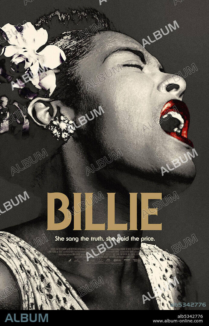 BILLIE HOLIDAY in BILLIE, 2019, directed by JAMES ERSKINE. Copyright Polygram Entertainment.
