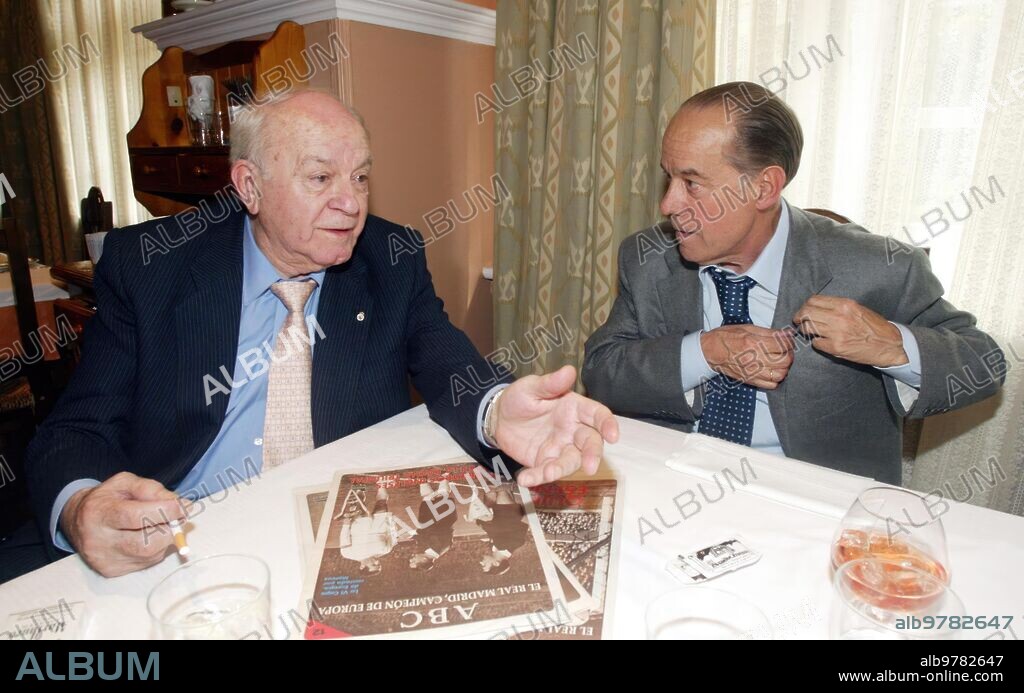 April 10, 2002. Interview with Di Stefano and Suarez. Endearing reunion.