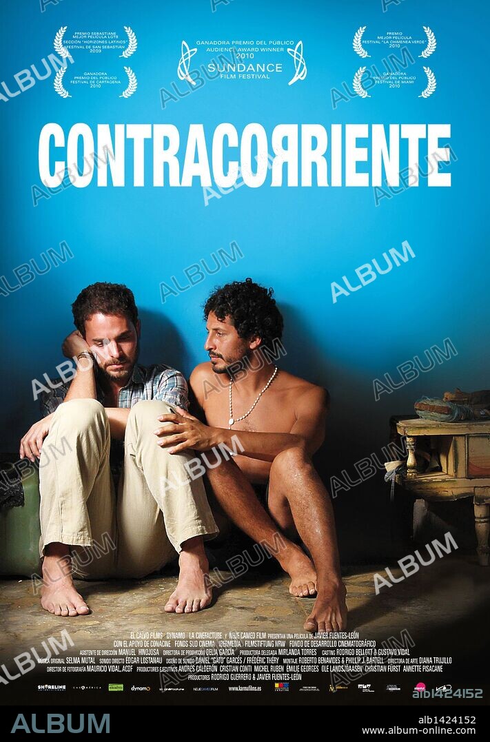 Poster of UNDERTOW, 2009 (CONTRACORRIENTE), directed by JAVIER FUENTES-LEON. Copyright ELCALVO FILMS/DYNAMO PRODUCCIONES.