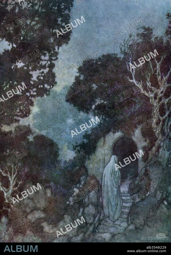 For some we loved, the loveliest and the best That from his Vintage rolling Time has prest, Have drunk their Cup a Round or two before, And one by one crept silently to rest. Illustration by Edmund Dulac from the Rubaiyat of Omar Khayyam, published 1909.