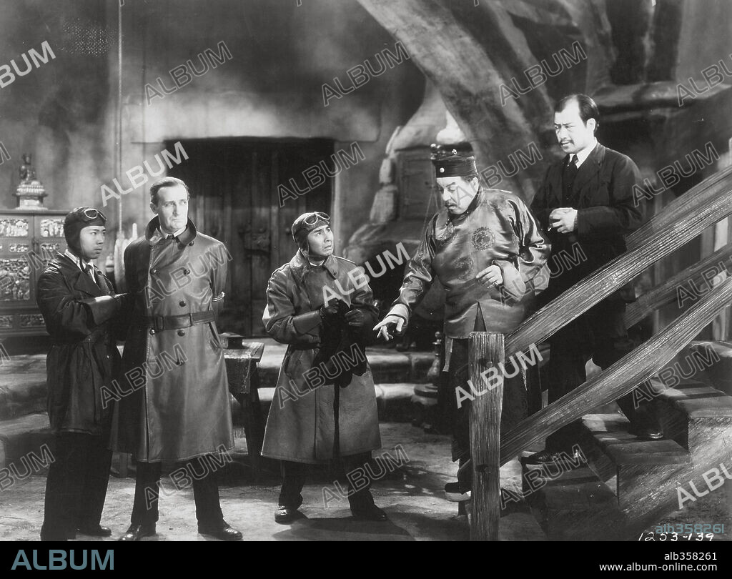 WARNER OLAND in THE RETURN OF DR. FU MANCHU, 1930, directed by ROWLAND V. LEE. Copyright PARAMOUNT PICTURES.