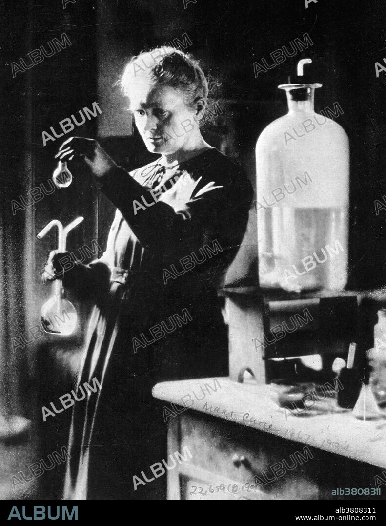 Marie Curie (1867-1934) was a Polish-French physicist and chemist famous for her pioneering research on radioactivity. She was the first person honored with two Nobel Prizes; physics and chemistry. She shared her 1903 Nobel Prize in Physics with her husband Pierre Curie and with the physicist Henri Becquerel. She was the sole winner of the 1911 Nobel Prize in Chemistry. Curie was the first woman to win a Nobel Prize, the only woman to date to win in two fields, and the only person to win in multiple sciences. Her achievements included a theory of radioactivity (a term that she coined), techniques for isolating radioactive isotopes, and the discovery of two elements, polonium and radium. Under her direction, the world's first studies were conducted into the treatment of neoplasms, using radioactive isotopes. She founded the Curie Institutes in Paris and Warsaw, which remain major centers of medical research today. She died of leukemia, almost certainly caused by her work with radioactive materials.