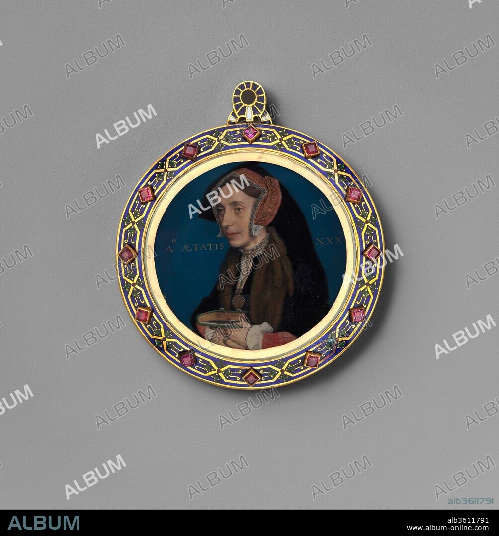 Margaret More (1505-1544), Wife of William Roper. Artist: Hans Holbein the Younger (German, Augsburg 1497/98-1543 London). Dimensions: Diameter 1 3/4 in. (45 mm). Date: 1535-36.