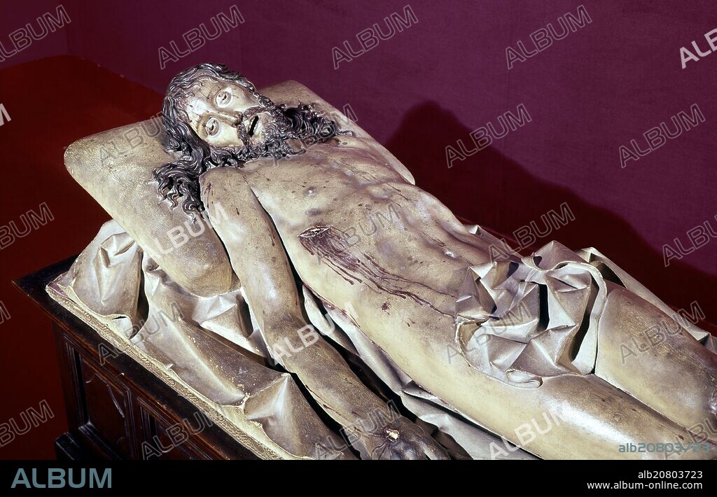 GREGORIO FERNANDEZ. CRISTO YACENTE - 1625-1630 - ESCULTURA BARROCA.