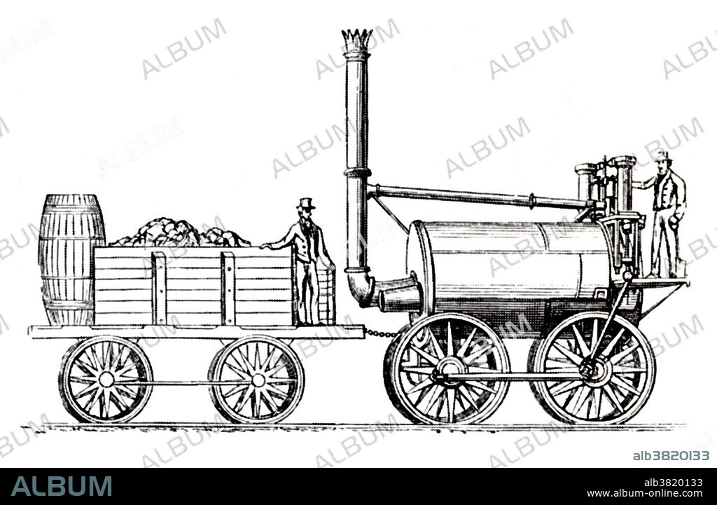 Timothy Hackworth (December 22, 1786 - July 7, 1850) was an English steam locomotive engineer. Sans Pareil is a steam locomotive he built which took part in the 1829 Rainhill Trials on the Liverpool and Manchester Railway. Sans Pareil had two cylinders, mounted vertically at the opposite end to the chimney, and driving one pair of driving wheels directly - the other pair were driven via connecting rods, in the typical steam locomotive fashion. It was excluded from the prize because it was slightly over the maximum permitted weight. After the trials, the Liverpool and Manchester Railway bought Sans Pareil as well as Rocket. It was subsequently leased to the Bolton and Leigh Railway where it ran until 1844.