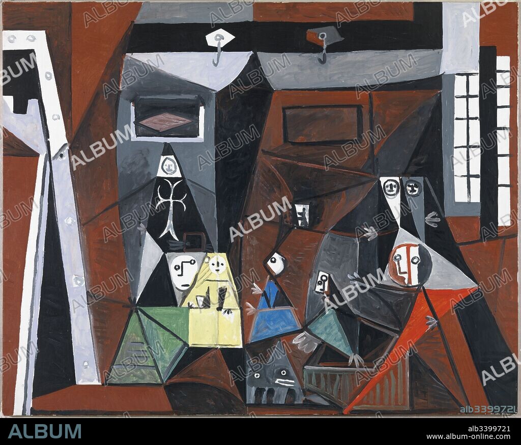 Pablo Picasso / 'Las Meninas', 1957, Oil on canvas, 129 x 161 cm, MPB 70.466.