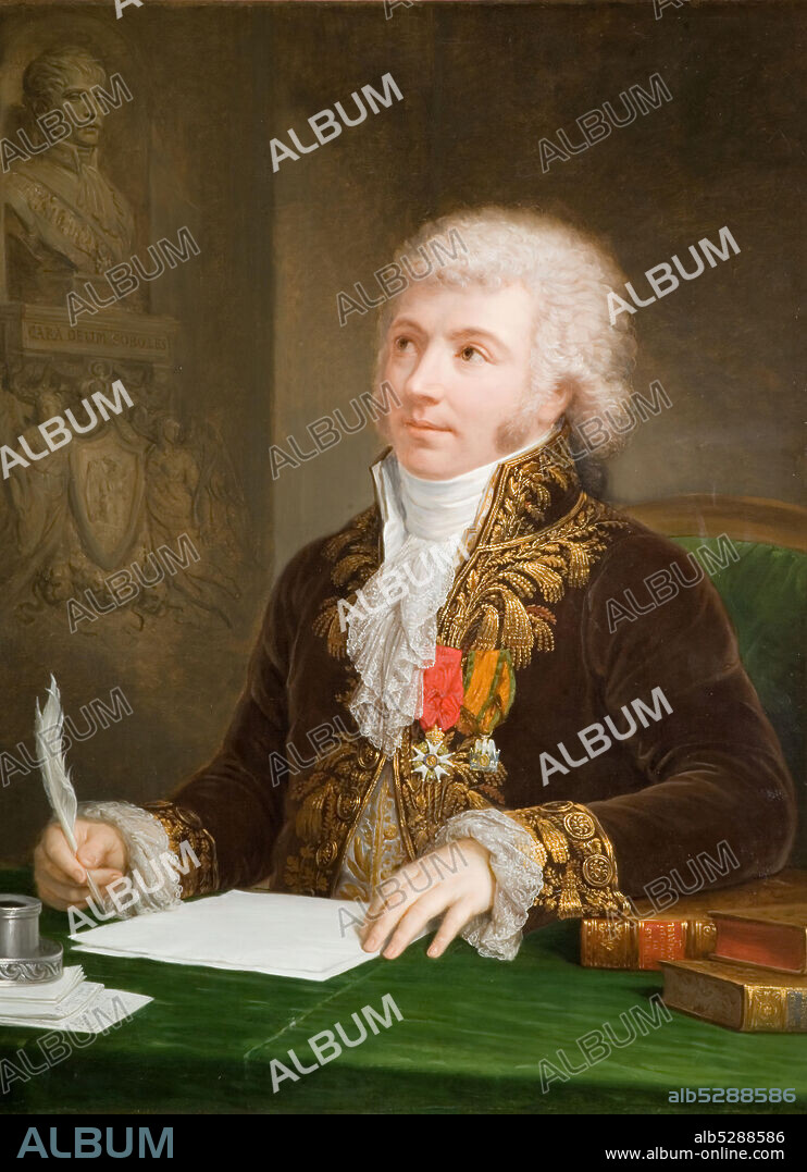 ANDREA APPIANI. Portrait of Count Nicholas Frochot (not Etienne Pierre, Graf Mejan), 1806.