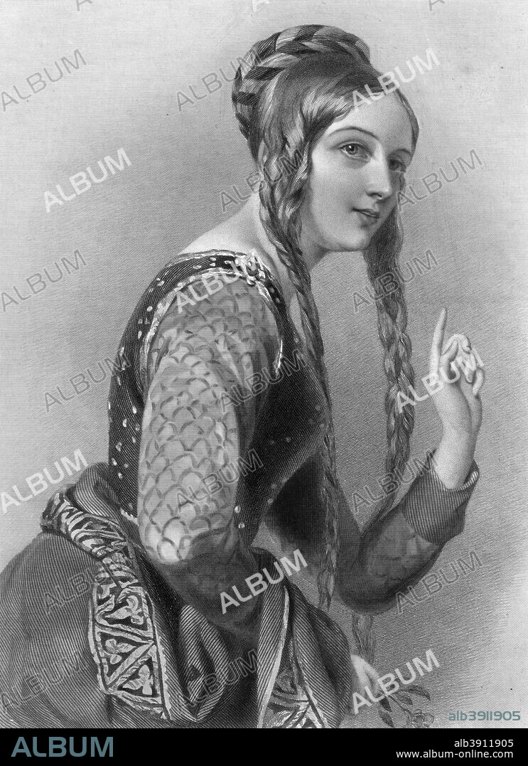 Eleanor of Aquitaine, Queen of Henry II of England. Eleanor (1122-1204) was one of the most powerful figures in 12th century Europe. She married Louis VII of France and accompanied him on the Second Crusade. After Louis became jealous of her and had the marriage annulled, Eleanor married the future Henry II of England in 1152. She bore Henry five sons, two of whom, Richard I and King John, went on to rule England. Henry believed Eleanor to have been involved in her sons' rebellion against him in 1173 and had her confined until his death in 1189. She was actively involved in governing the kingdom in Richard I's absence in the Holy Land on the Third Crusade and secured his release from Austria by ransom. She remained politically active during John's reign before retiring to end her days at Fontevrault Abbey.