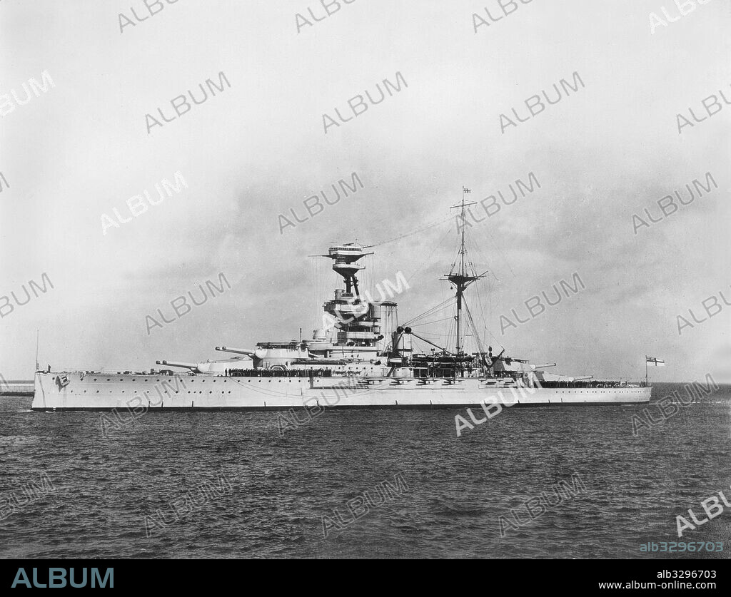 H.M.S. Royal Oak. c1945.