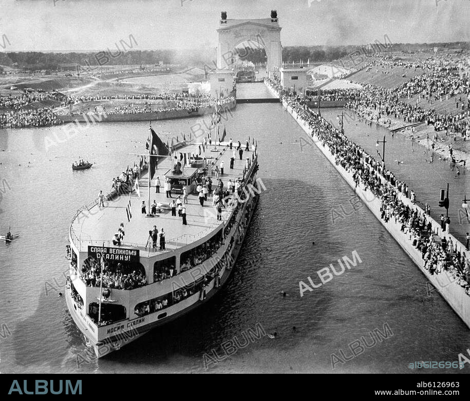 Wolga Don Kanal Eröffnung, 1951.