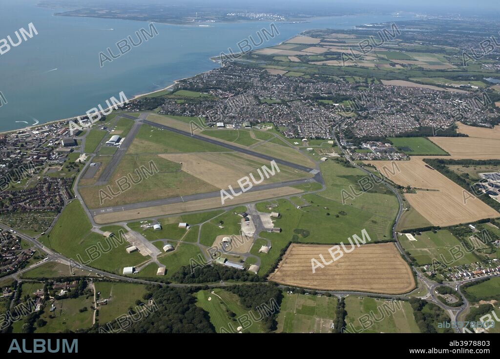 HMS 'Daedalus', Lee-on-the-Solent, Hampshire, c2010s(?). Originally established in 1917 as a base for Fleet Air Arm seaplanes, this shore establishment continued in service as a base for the RAF and Royal Navy until 1996.