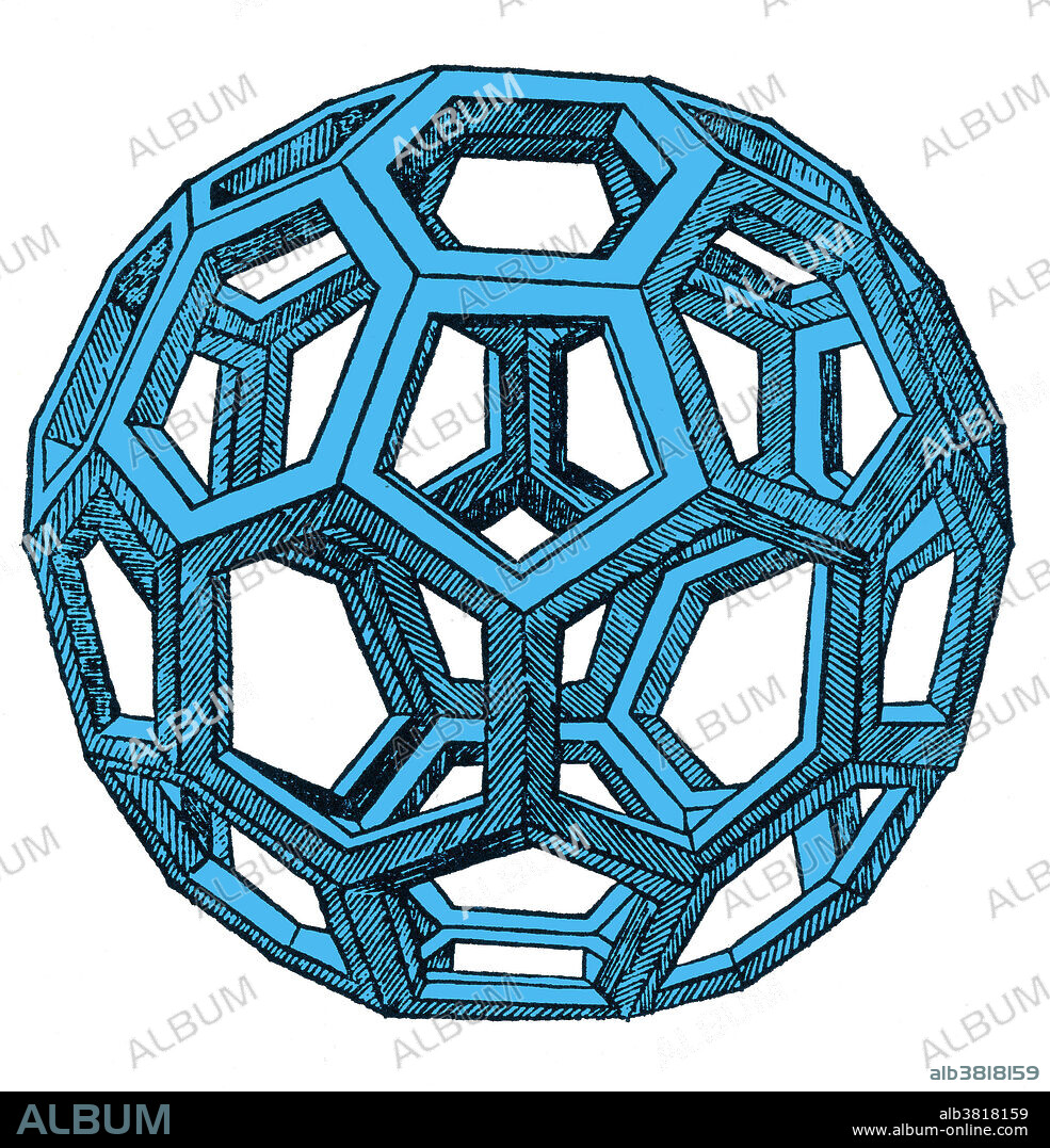 De Divina Proportione, Icosahedron Figure, 1509