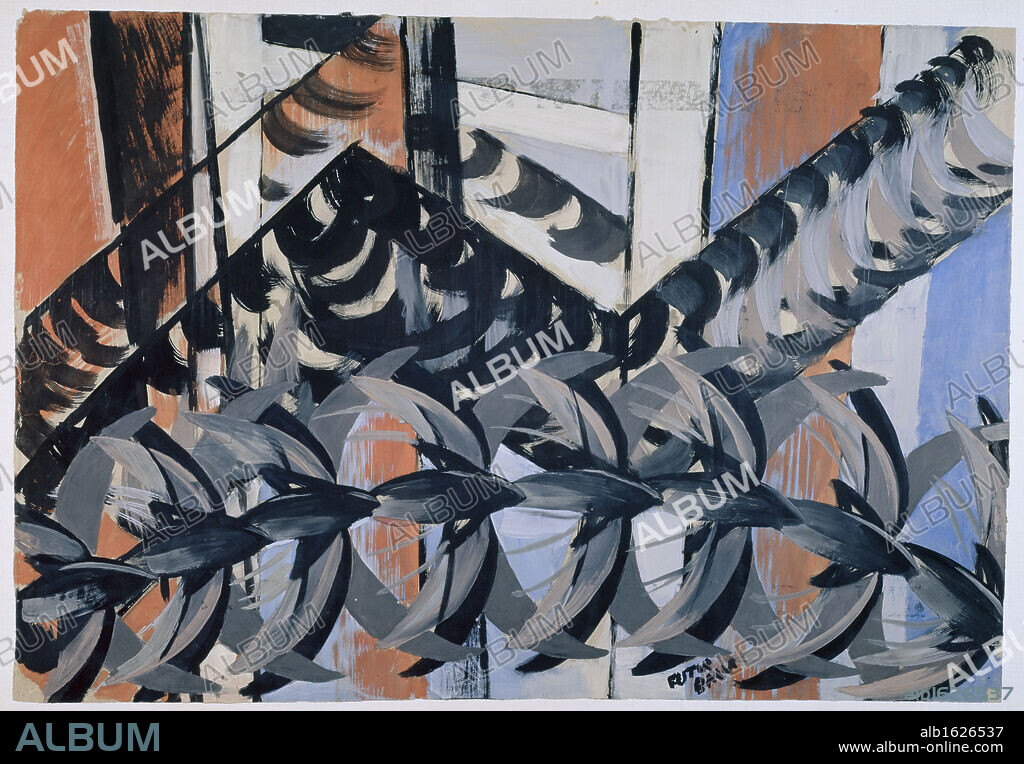 Flight of the Swallows by Giacomo Balla, 1913, 1874-1958, Switzerland, Geneva, Private Collection.
