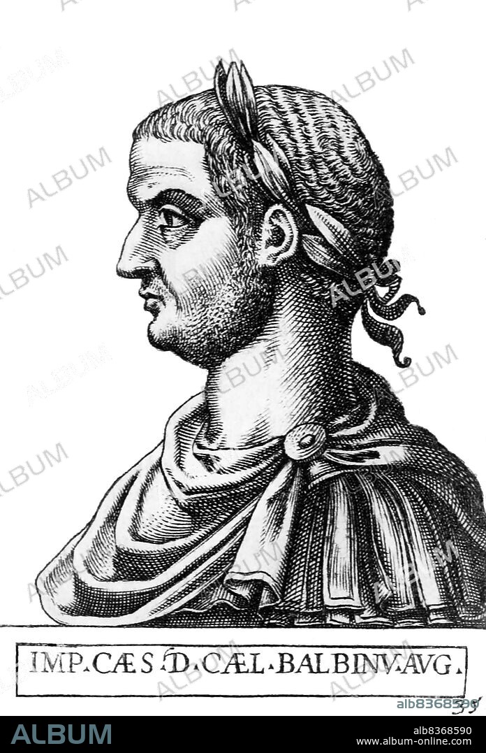 Balbinus (178-238), like his eventual co-emperor Pupienus, was a senator and politican of the Roman Empire. There is little known information about Balbinus before his ascenion to joint emperor, but what is known is that he had served as consul twice, and may have governed multiple provinces.<br/><br/>. After the Senate recognised the Gordians as co-emperors in 238 in defiance of current Emperor Maximinus Thrax, Balbinus was appointed to a committee alongside Pupienus to try and coordinate operations agaisnt Maximinus until the Gordians could arrive in Rome. The Gordians died less than a month after their ascension however, and the senate become divided in what to do next, with some wishing for Gordian III to become emperor, as the Gordians had been well liked by the people of Rome. Ultimately, Balbinus and Pupienus were declared as co-emperors. This led to riots and civil unrest in the capital, especially with the Praetorian Guard, who despised the idea of Senate-elected emperors.<br/><br/>. While Pupienus oversaw the campaign against Maximinus, Balbinus was left to deal with public order in Rome, a duty he failed at. Pupienus soon returned victorious, and Balbinus began to suspect that his co-emperor was planning to supplant him, leading to constant quarrels and fighting. Their disagreements ultimately left them open to assassination by the Praetorian Guard, who dragged them naked through the streets, publicly humiliating, torturing and then finally executing them.