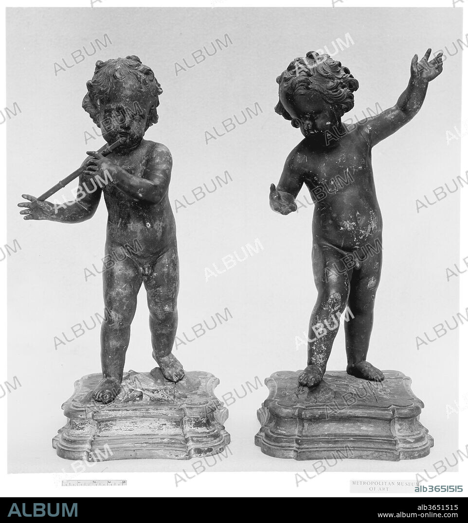 Nude child (one of a pair). Culture: French. Dimensions: No dimensions recorded. Date: early 18th century.