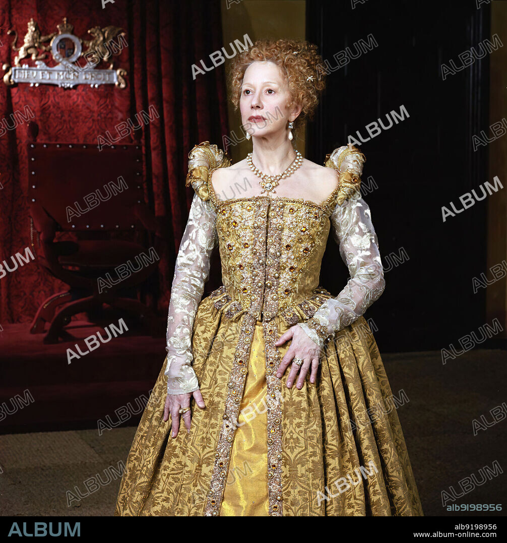 HELEN MIRREN in ELIZABETH I, 2005, directed by TOM HOOPER. Copyright HBO.