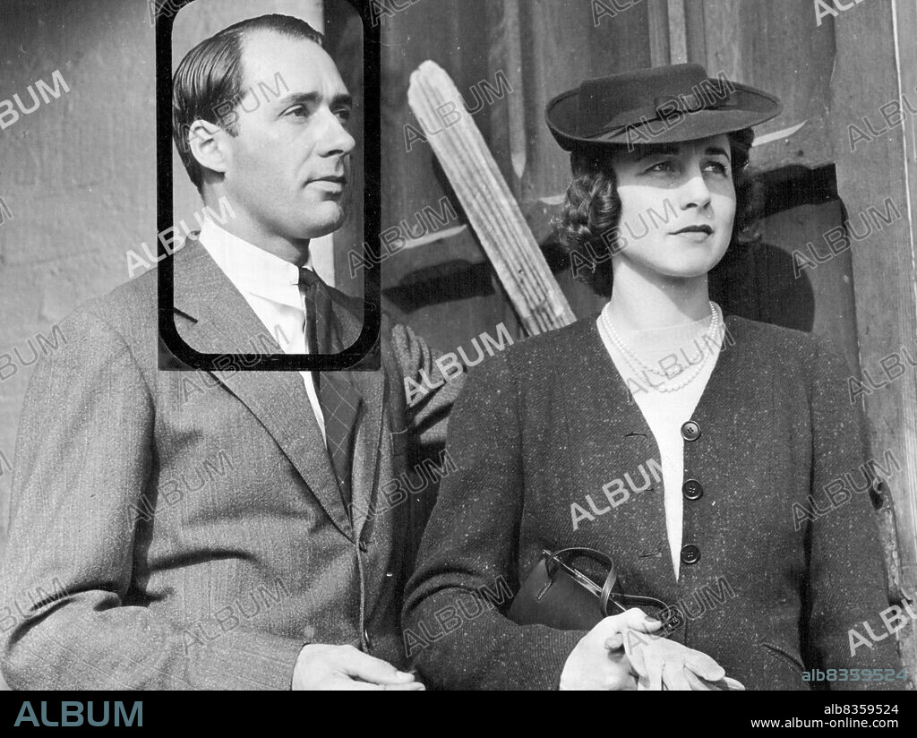 First Pictures Of Helen Wills And New Husband -- Helen Wills former Singles Tennis Champion, and her new husband, Aidan Roark, polo playing movie executive, shown in one of the first pictures made since their recent marriage.It was the second marriage for both.Then there was the shindy I had with Aidan Roark, the international polo player, and it was unfortunate that this should have happened at a Hollywood cocktail party.I'm not going to pretend it was anything else except two Irishmen, geographically allergic to each other, who happened to be sipping out of the same barrel - a question of the wrong parts of Ireland. November 14, 1939. (Photo by ACME).