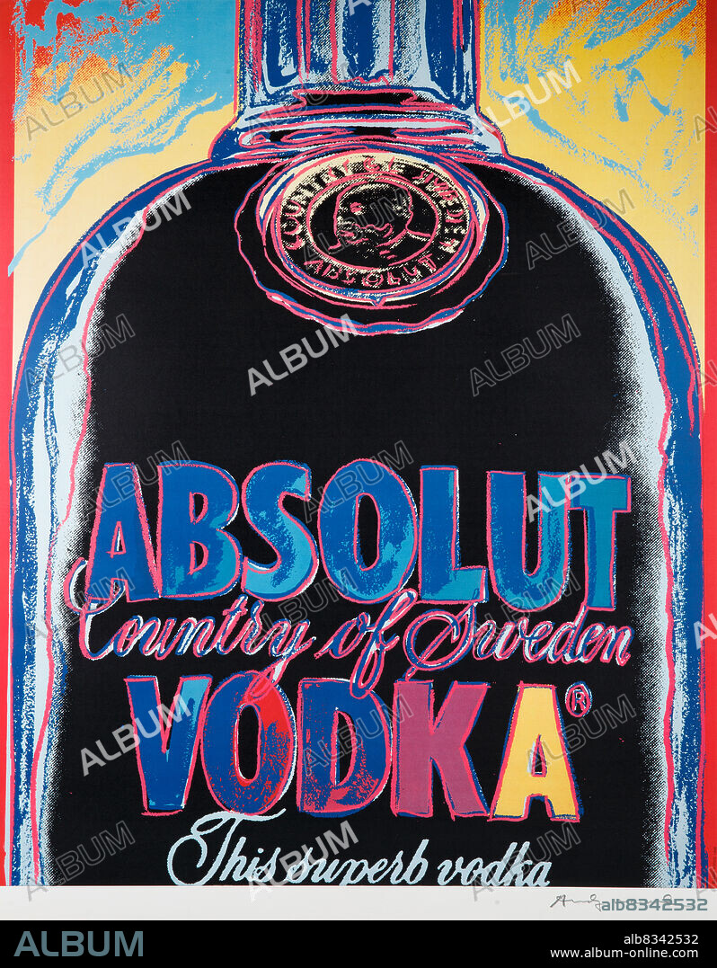 ANDY WARHOL. Absolut Vodka.