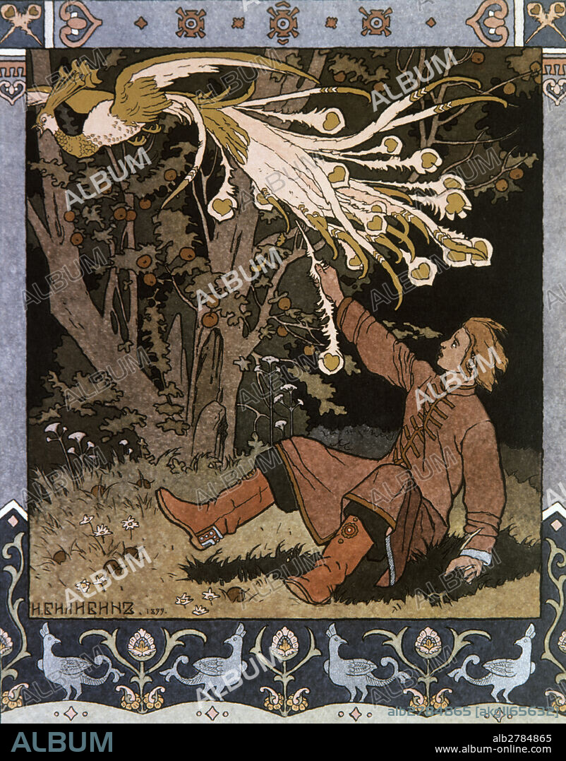 Reproduction of illustration by Ivan Bilibin.