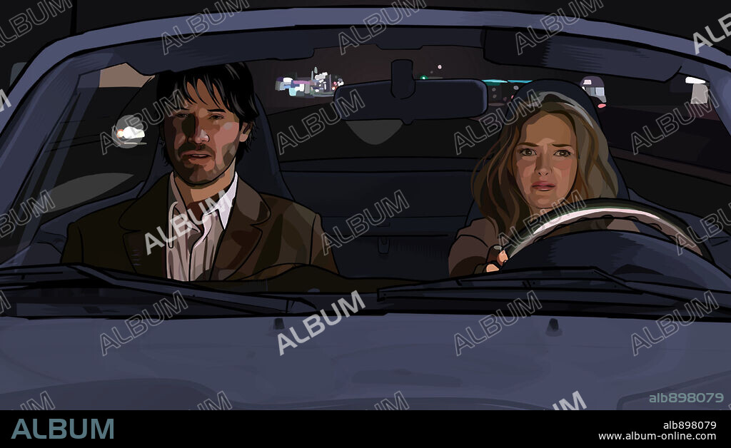 KEANU REEVES and WINONA RYDER in A SCANNER DARKLY, 2006, directed by RICHARD LINKLATER. Copyright WARNER INDEPENDENT PICTURES.