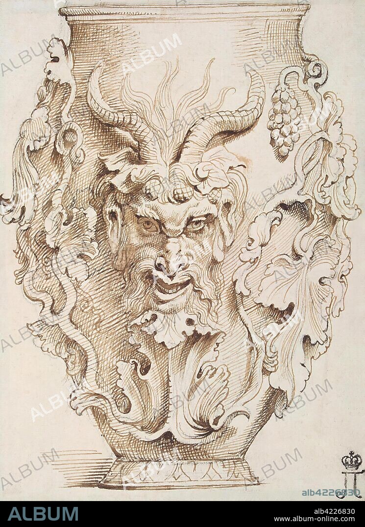 RUBENS, PETER PAUL (PIETRO PAUOLO) (ATTRIBUTED). 'Vase of Rubens'. Flanders, 1620s. Dimensions: 20,1x14,8 cm.