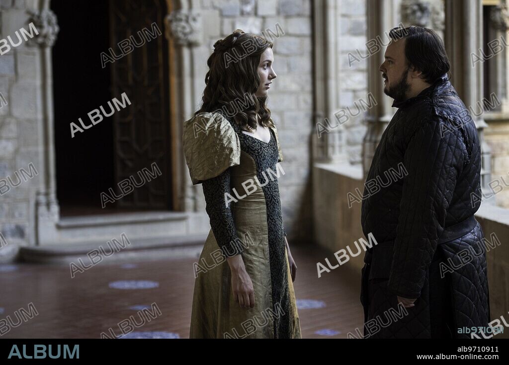 HANNAH MURRAY y JOHN BRADLEY en JUEGO DE TRONOS, 2011 (GAME OF THRONES), dirigida por DANIEL MINAHAN. Copyright HBO. Temporada 6 capítulo 6.