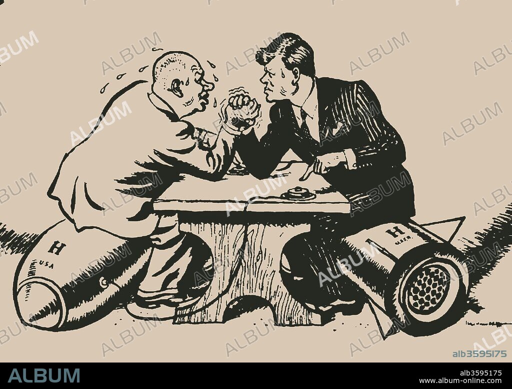 LESLIE GILBERT ILLINGWORTH. Cuban Missile Crisis. Daily Post, October 1962.