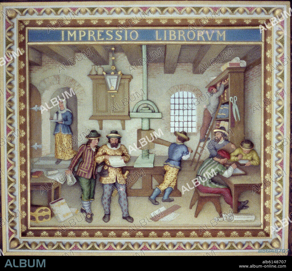 MOSAICO DE OFICIOS - IMPRENTA/LIBRERIA.