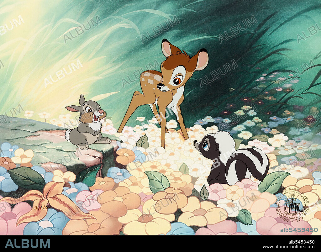BAMBI, 1942, dirigida por DAVID HAND. Copyright DISNEY.