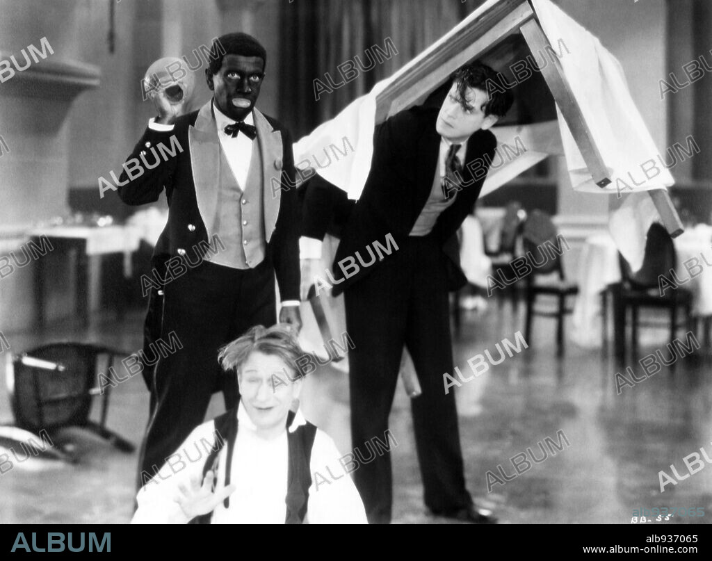 AL JOLSON in BIG BOY, 1930, directed by ALAN CROSLAND. Copyright WARNERS.