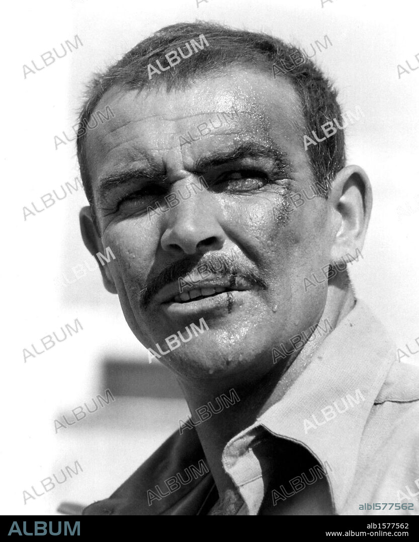 SEAN CONNERY in THE HILL, 1965, directed by SIDNEY LUMET. Copyright M.G.M/SEVEN ARTS.